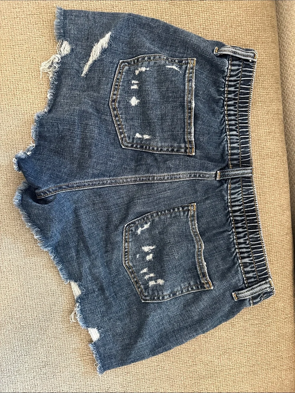Aerie Distressed Denim Short